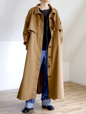 「UNFIELD（アンフィールド）のアイテム」を使った、UNFIELDさん（レディース・156cm）の秋コーディネート