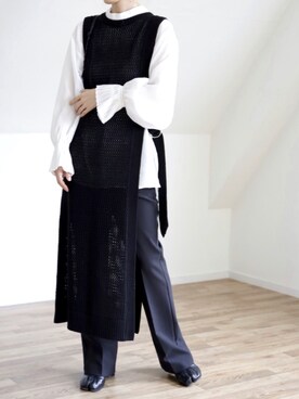 「UNFIELD（アンフィールド）のアイテム」を使った、UNFIELDさん（レディース・156cm）の秋コーディネート