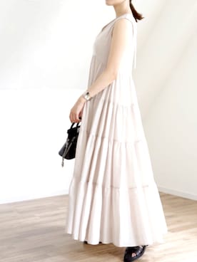 UNFIELDさん（レディース・156cm）の夏コーディネート