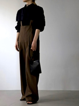 「UNFIELD（アンフィールド）のアイテム」を使った、UNFIELDさん（レディース・156cm）の冬コーディネート