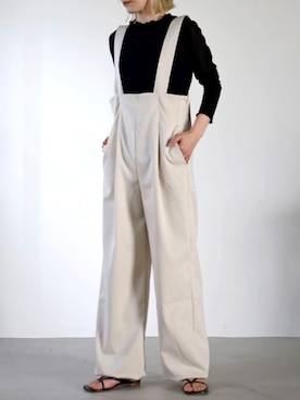 「UNFIELD（アンフィールド）のアイテム」を使った、UNFIELDさん（レディース・156cm）の春コーディネート