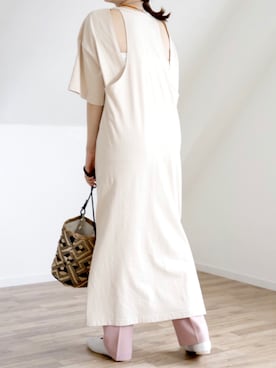 「UNFIELD（アンフィールド）のアイテム」を使った、UNFIELDさん（レディース・156cm）の夏コーディネート