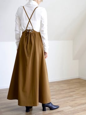 「UNFIELD（アンフィールド）のアイテム」を使った、UNFIELDさん（レディース・156cm）の秋コーディネート