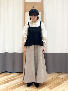 ㋐ ㋳ ㋕ さん（レディース・155cm）の秋コーディネート