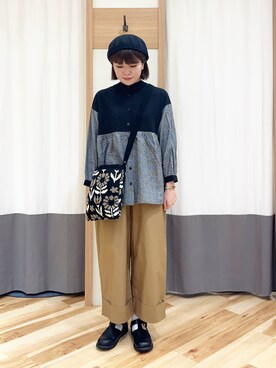 ㋐ ㋳ ㋕ さん（レディース・155cm）の秋コーディネート