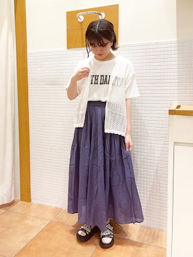 ㋐ ㋳ ㋕ さん（レディース・155cm）の春コーディネート