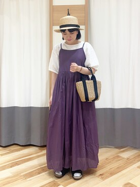 ㋐ ㋳ ㋕ さん（レディース・155cm）の夏コーディネート