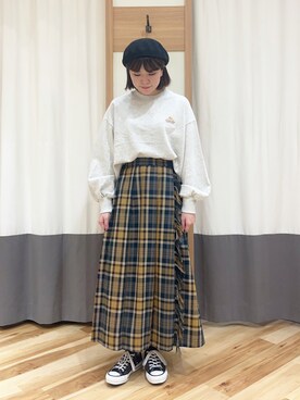 ㋐ ㋳ ㋕ さん（レディース・155cm）の秋コーディネート