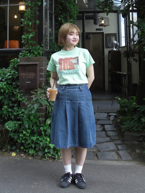 mi-koさんのデニムスカートを使ったコーディネート - ZOZOTOWN