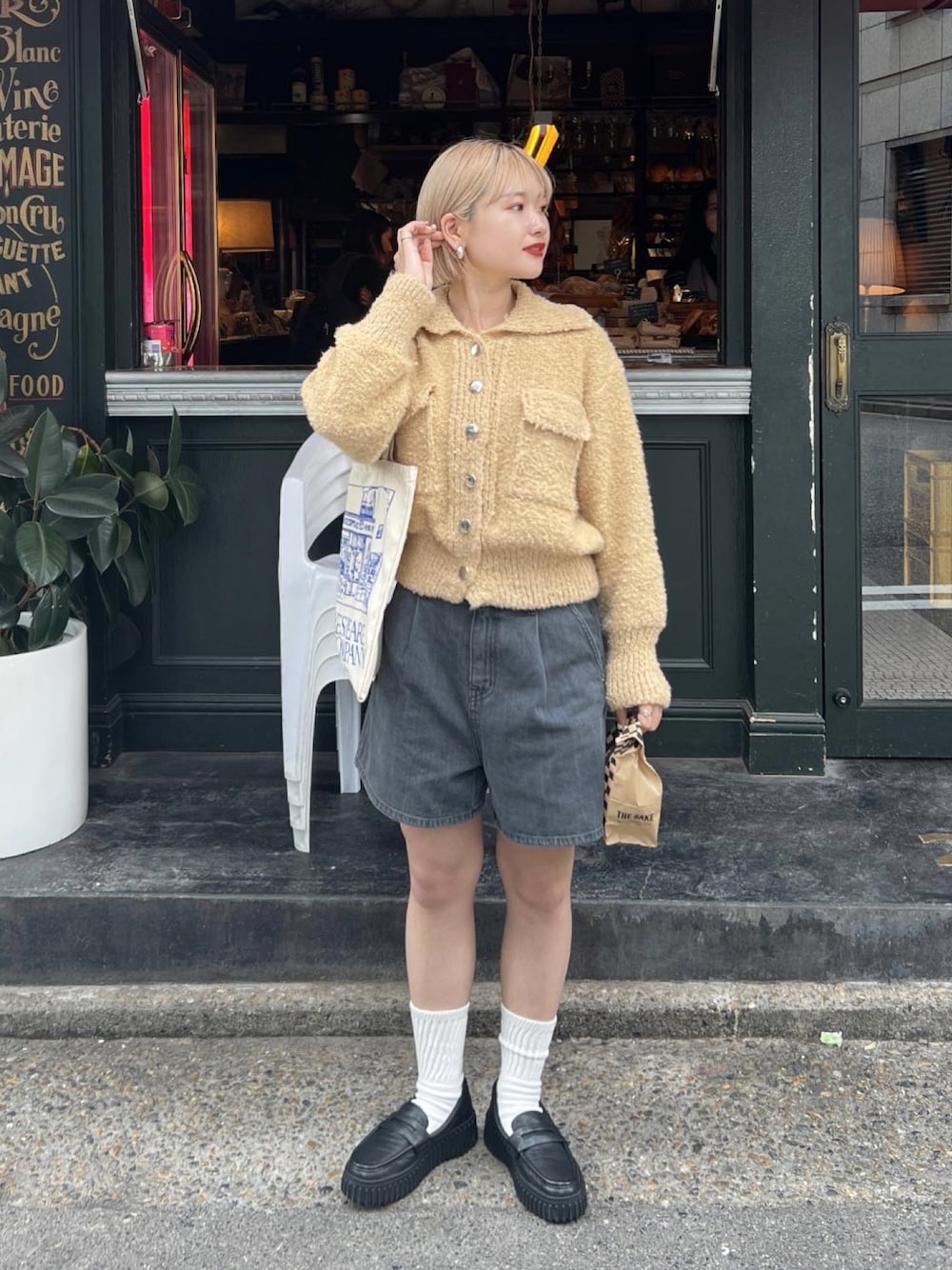 mi-ko｜Clarksのローファーを使ったコーディネート - WEAR