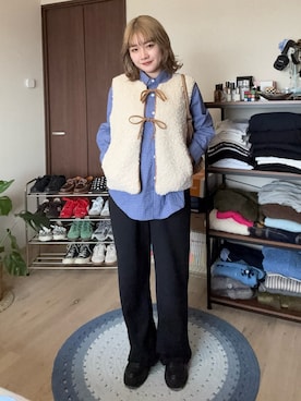 mi-koさんの「ナイキ P-6000 プレミアム シューズ / Nike P-6000 Premium Shoes＜24-31cm 展開＞」を使ったコーディネート