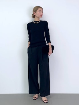 「アイテム（アクセサリー）」を使った、みかさん（レディース・174cm・30代）の秋コーディネート