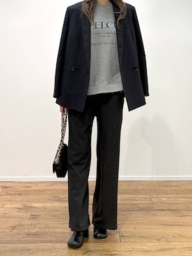 「MILOS（ミロス）のアイテム」を使った、みかさん（レディース・174cm）の秋コーディネート