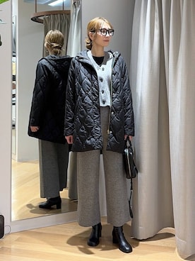 「Beau're（ヴュレ）のアイテム」を使った、みかさん（レディース・174cm）の冬コーディネート