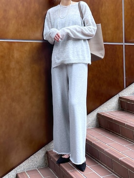 「アイテム（アクセサリー）」を使った、みかさん（レディース・174cm・30代）の秋コーディネート