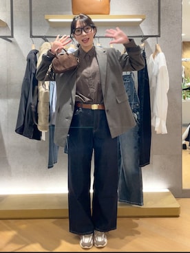 「アイテム（テーラードジャケット）」を使った、みかさん（レディース・174cm・30代）の夏コーディネート