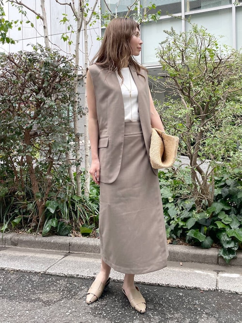 セール】BARNYARDSTORM / リネンライクラップスカート（スカート  