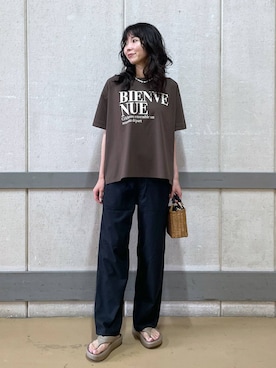 「アイテム（チノパンツ）」を使った、みかさん（レディース・174cm・30代）の夏コーディネート