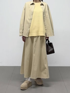 「アイテム（スリッポン）」を使った、みかさん（レディース・174cm・30代）の冬コーディネート