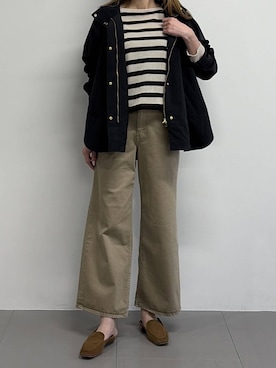 「BARNYARDSTORM（バンヤードストーム）のアイテム」を使った、みかさん（レディース・174cm）の冬コーディネート