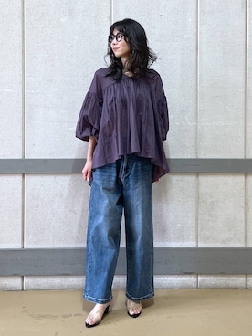 「アイテム（ファッション雑貨）」を使った、みかさん（レディース・174cm）の夏コーディネート