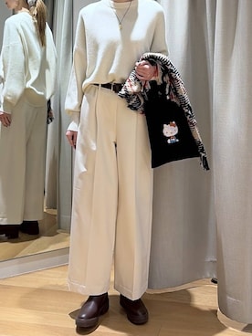 「アイテム（アクセサリー）」を使った、みかさん（レディース・174cm・30代）の冬コーディネート