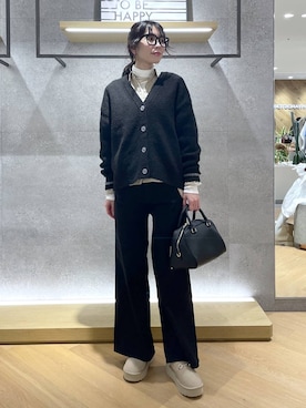 「アイテム（スリッポン）」を使った、みかさん（レディース・174cm・30代）の秋コーディネート