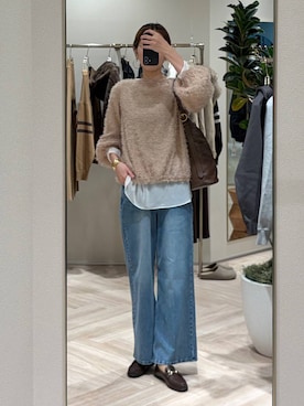 「Beau're（ヴュレ）のアイテム」を使った、みかさん（レディース・174cm）の秋コーディネート