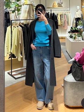 「アイテム（スリッポン）」を使った、みかさん（レディース・174cm・30代）の秋コーディネート