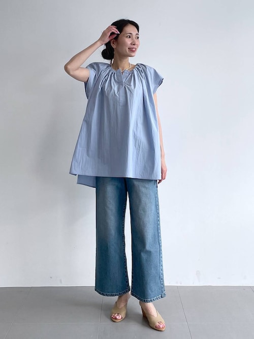 ブラウス シャツ BARNYARDSTORM /  スキッパーオーバーブラウス レディース BARNYARDSTORM｜スキッパーオーバーブラウス | Rakuten Fashion