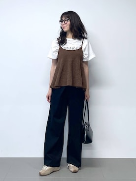 「アイテム（キャミソール）」を使った、みかさん（レディース・174cm・30代）の夏コーディネート