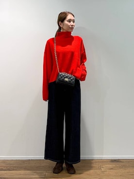 「MILOS（ミロス）のアイテム」を使った、みかさん（レディース・174cm）の秋コーディネート
