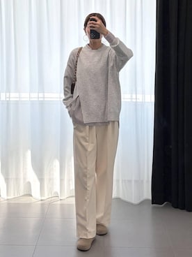 「MILOS（ミロス）のアイテム」を使った、みかさん（レディース・174cm）の秋コーディネート
