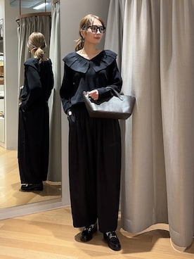 「BARNYARDSTORM」｜みかさん（レディース・174cm）の冬コーディネート