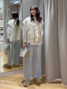 「アイテム（スリッポン）」を使った、みかさん（レディース・174cm・30代）の秋コーディネート