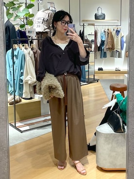 「BARNYARDSTORM（バンヤードストーム）のアイテム」を使った、みかさん（レディース・174cm）の秋コーディネート