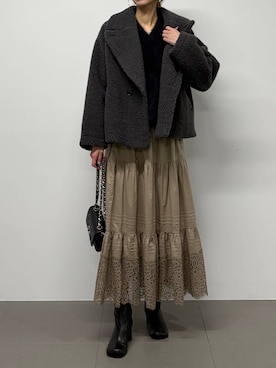 みかさん（レディース・174cm）の秋コーディネート