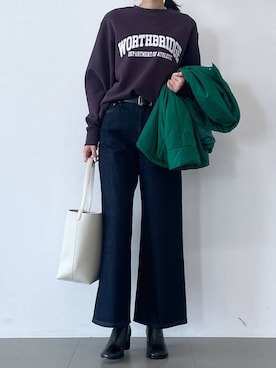 「アイテム（スウェット）」を使った、みかさん（レディース・174cm・30代）の夏コーディネート