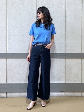 「アイテム（ファッション雑貨）」を使った、みかさん（レディース・174cm）の夏コーディネート