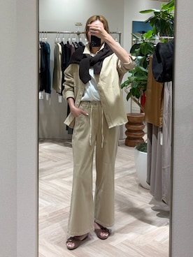 「PLAKTON（プラクトン）のアイテム」を使った、みかさん（レディース・174cm）の夏コーディネート