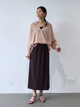 「アイテム（タンクトップ）」を使った、みかさん（レディース・174cm・30代）の夏コーディネート