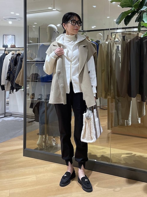 バンヤードストーム　ツイードベスト　ジレ 454y*美品 バンヤードストーム ツイード ベルト付き ジレ ベスト