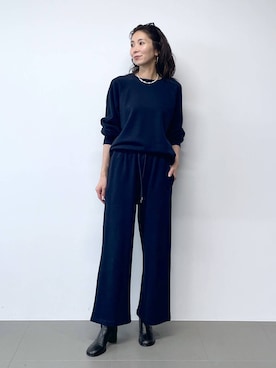 「アイテム（スウェットパンツ）」を使った、みかさん（レディース・174cm・30代）の夏コーディネート