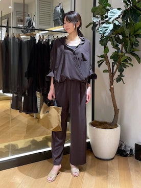 「アイテム（チョーカー）」を使った、みかさん（レディース・174cm・30代）の夏コーディネート