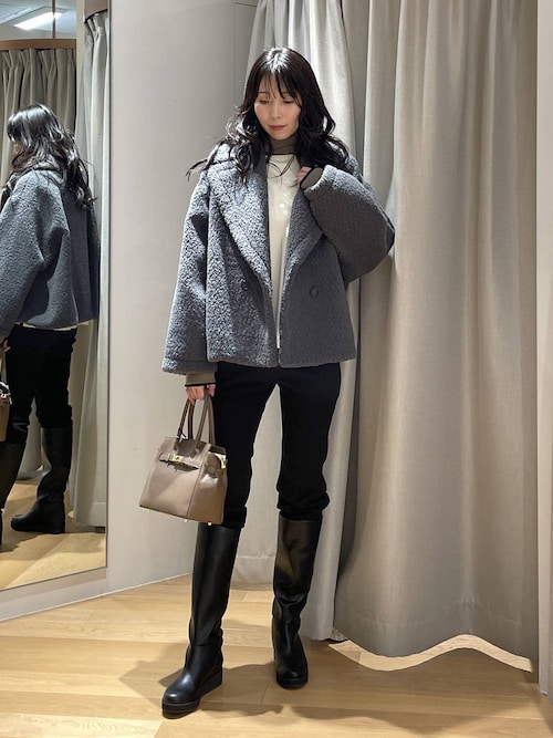 BARNYARDSTORM バンヤードストーム プードルボアベスト ブラック