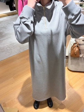 「アイテム（ワンピース/ドレス）」を使った、みかさん（レディース・174cm）の冬コーディネート