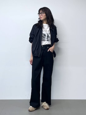 「アイテム（デニムパンツ）」を使った、みかさん（レディース・174cm・30代）の夏コーディネート
