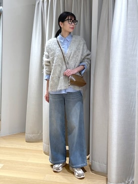 「アイテム（ショルダーバッグ）」を使った、みかさん（レディース・174cm）の秋コーディネート