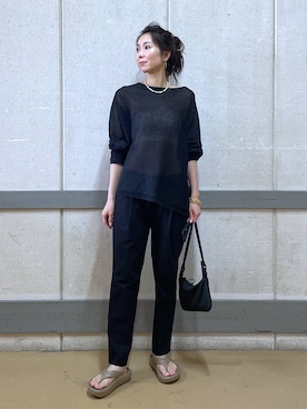 「アイテム（パンツ）」を使った、みかさん（レディース・174cm・30代）の夏コーディネート