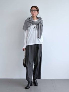 みかさん（レディース・174cm）の秋コーディネート